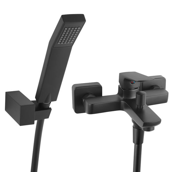 Ferro Vitto Verdeline BVI11VLBL Black Μπαταρία Λουτρού