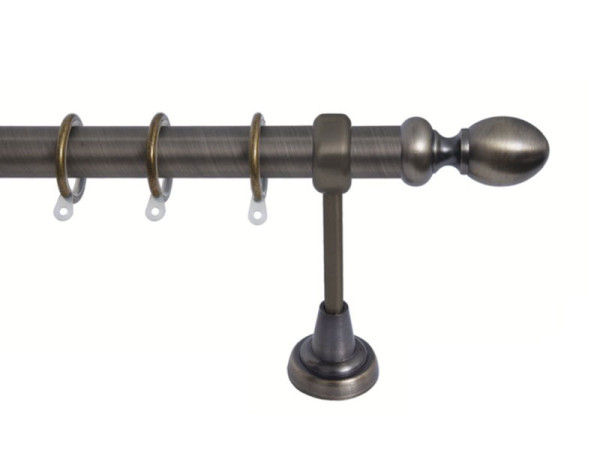 Import Σειρά Γ  Νο 6 Κουρτινόξυλο Ø25 Οξειδέ