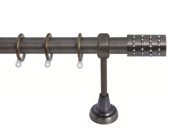 Import Σειρά Γ  Νο 7 Κουρτινόξυλο Ø25 Οξειδέ