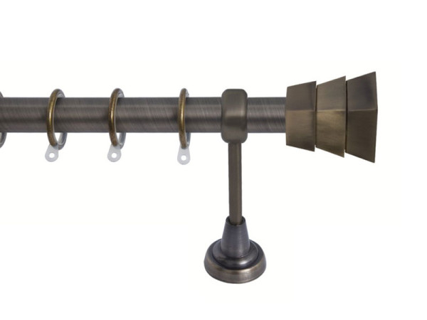 Import Σειρά Γ  Νο 8 Κουρτινόξυλο Ø25 Οξειδέ