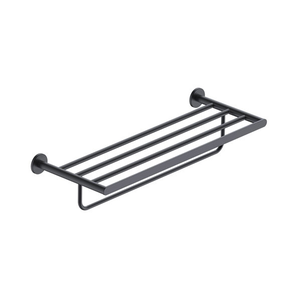 Imex Practic CAP003-05/NG Μαύρη Ματ Πετσετοθήκη Ραφιέρα