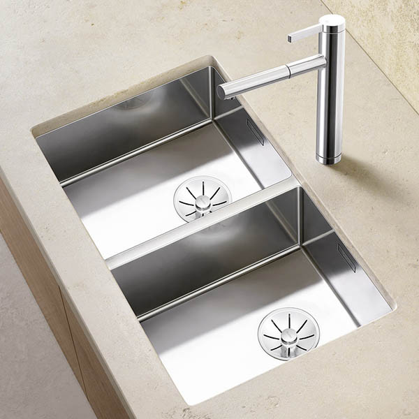 Blanco Claron 400/400-U Νεροχύτης Ανοξείδωτος Υποκαθήμενος