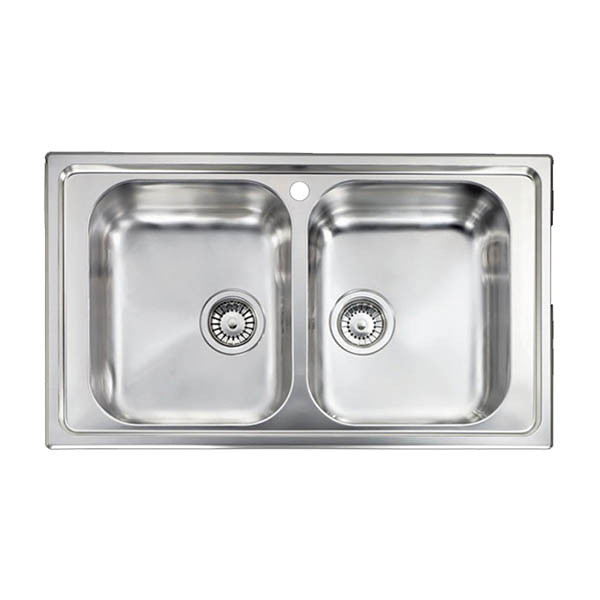 Sanitec Cometa 11424 Νεροχύτης Ανοξείδωτος Ένθετος