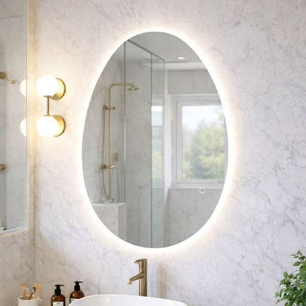 Savvopoulos Como 8027-11 Καθρέπτης Μπάνιου Με LED