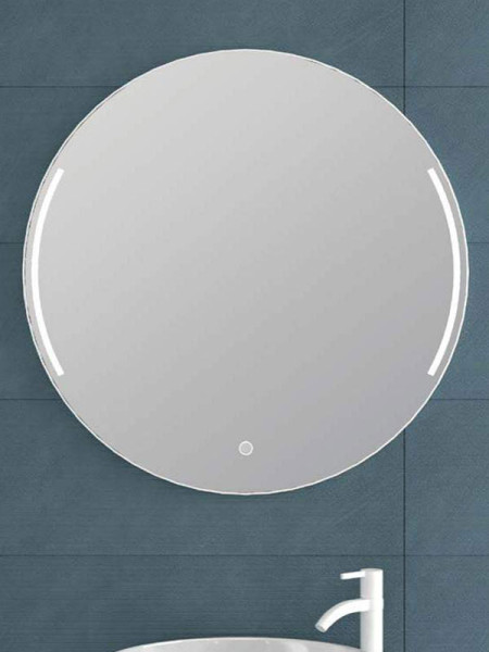 Savvopoulos Compass 80 White Καθρέπτης Μπάνιου Με LED