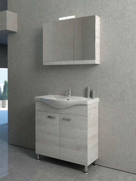 Savvopoulos Cronos I 80 Έπιπλο Μπάνιου Μελαμινικό