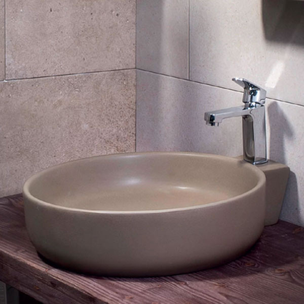 Adamidis Cupa 44M Tabacco Mat Νιπτήρας Χρωματιστός