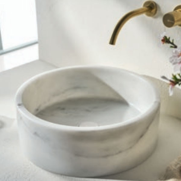 Fossil Luno DC 42-300 Carrara Nuovo Νιπτήρας Πέτρινος