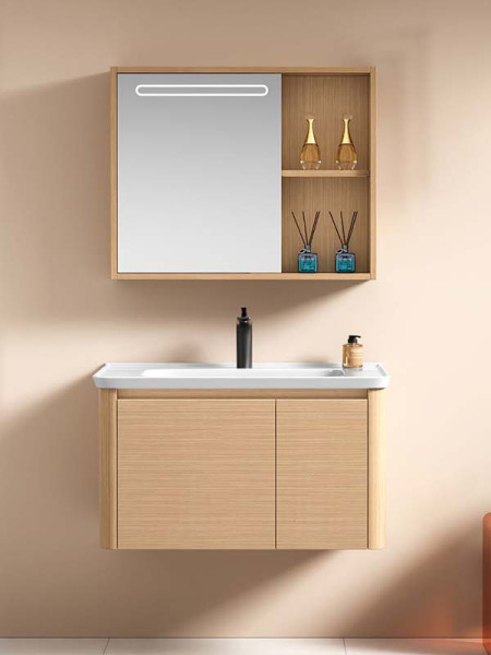 Martin Dimitra 60 Golden Wood Έπιπλο Μπάνιου HDPE High Density Αδιάβροχο