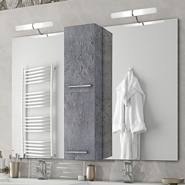 Drop Luxus 120 Granite Καθρέπτης Επίπλου Μπάνιου