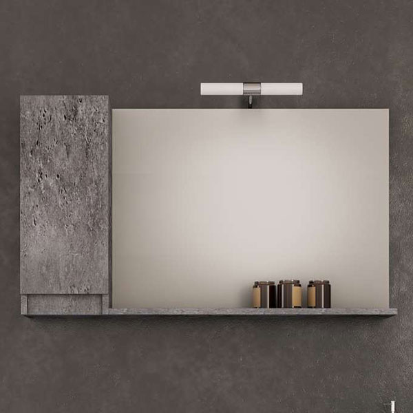 Drop Senso 105 Granite Καθρέπτης Επίπλου Μπάνιου