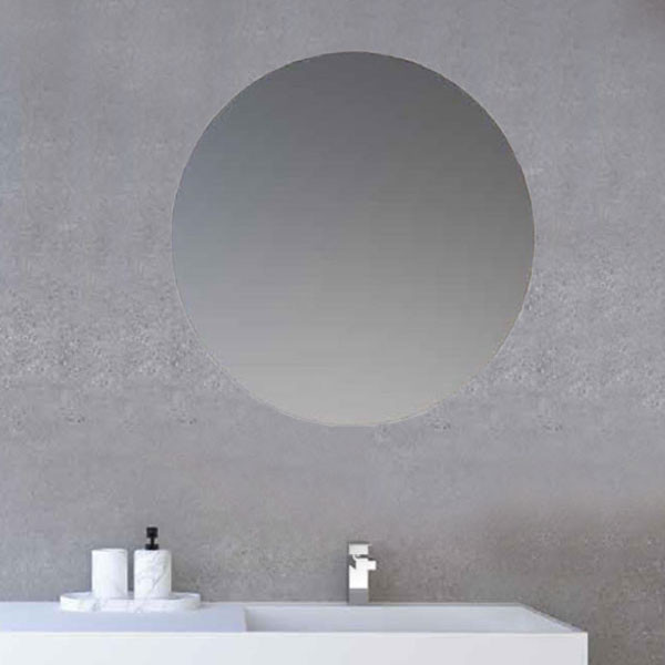 Savvo Earth Simple Round 70 Καθρέπτης Μπάνιου Απλός