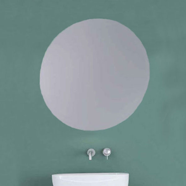 Savvo Earth Simple Round 90 Καθρέπτης Μπάνιου Απλός