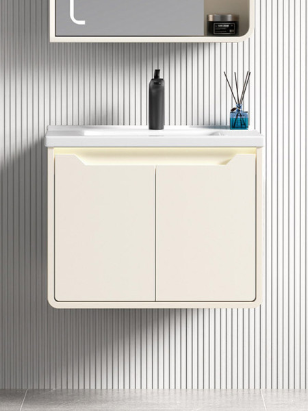 Martin Echo 60 Soft Lemon Βάση Επίπλου Μπάνιου Με Νιπτήρα