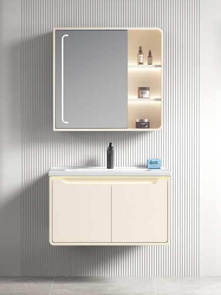 Martin Echo 80 Soft Lemon Έπιπλο Μπάνιου 