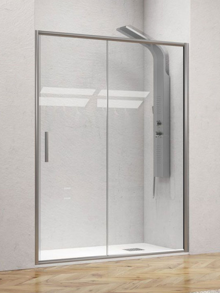Karag EFE 400 Silver Καμπίνα Ντουζιέρας Τοίχο - Τοίχο