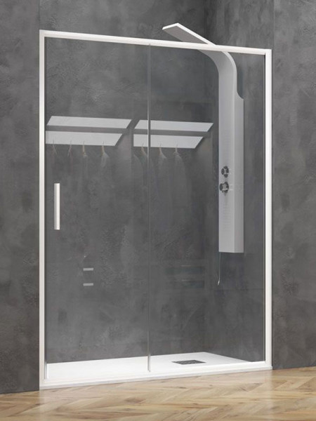 Karag EFE 400 White Καμπίνα Ντουζιέρας Τοίχο - Τοίχο