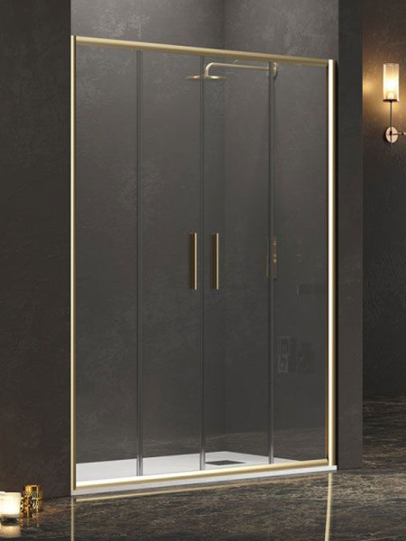 Karag EFE 600 Gold Καμπίνα Ντουζιέρας Τοίχο - Τοίχο