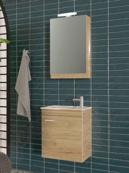 Savvopoulos Emily III 50 Έπιπλο Μπάνιου Μελαμινικό