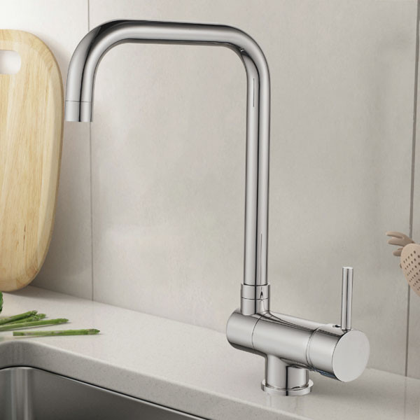 KLS Eri 699028 Chrome Μπαταρία Κουζίνας Πάγκου