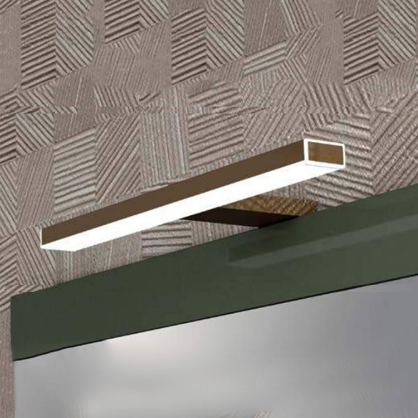 Savvopoulos Esther 5289-2 Bronze LED Φωτιστικό Επίπλου Μπάνιου