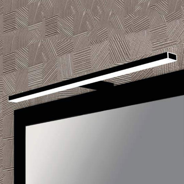 Savvopoulos Esther 5287-1 Black LED Φωτιστικό Επίπλου Μπάνιου