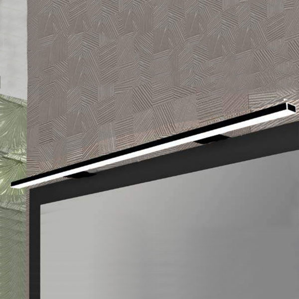 Savvopoulos Esther 5288-1 Black LED Φωτιστικό Επίπλου Μπάνιου