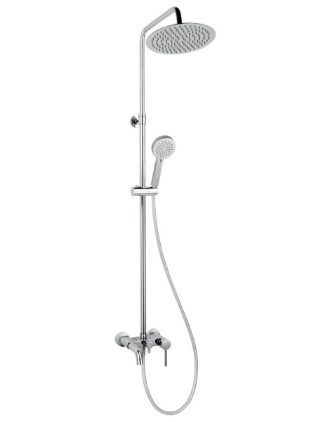 Ferro Fiesta NP79-BFI13U Chrome Στήλη Ντους Με Μπαταρία