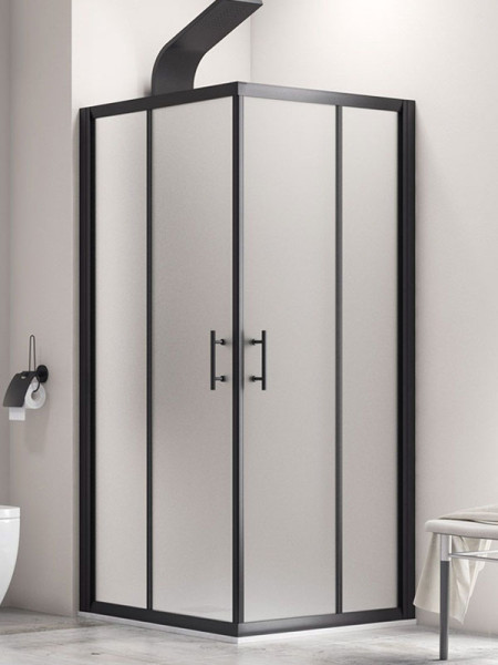 Karag Flora 100 Black Icy Καμπίνα Tετράγωνης Nτουζιέρας