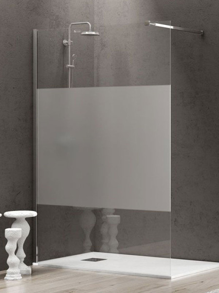 Karag Free 1 Chrome Serigrafato Καμπίνα Παραβάν Ντουζιέρας