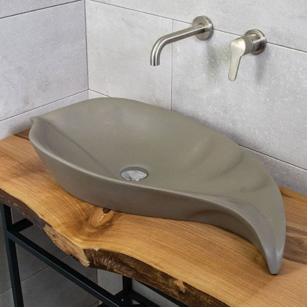 Adamidis Fyllo 75 Tabacco Mat Νιπτήρας Χρωματιστός