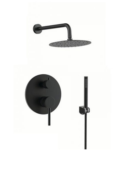 Gloria Gini Black Mat 315222 Σετ Εξαρτημάτων Εντοιχισμού