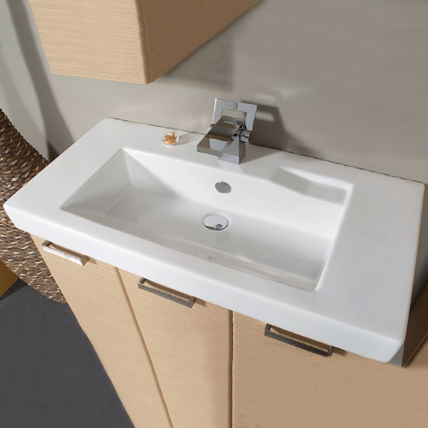 Adamidis Gold 92 White Gloss Nιπτήρας Πορσελάνη Επίπλου