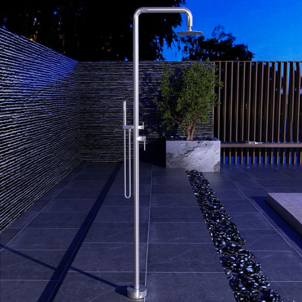 Imex Florida GPF008/AC Inox Στήλη Ντους Εξωτερικού Χώρου