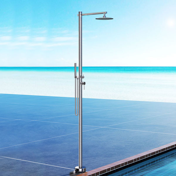 Imex Kansas GPK012/AC Inox Στήλη Ντους Εξωτερικού Χώρου