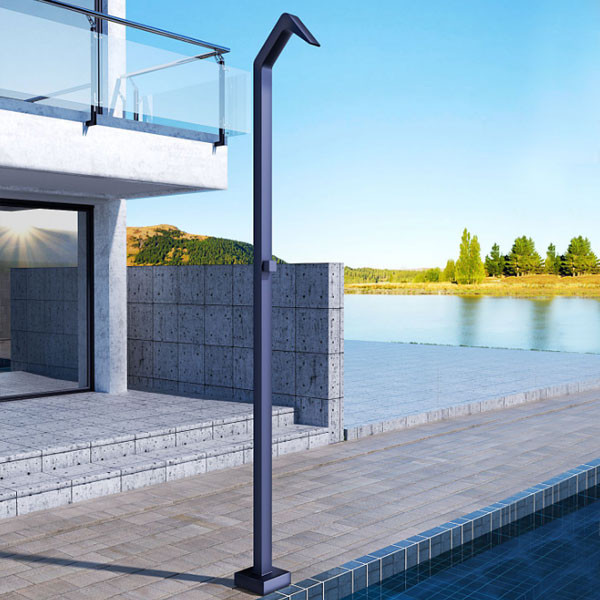 Imex Niagara GPN013/AAO Inox Ocean Blue Στήλη Ντους Εξωτερικού Χώρου