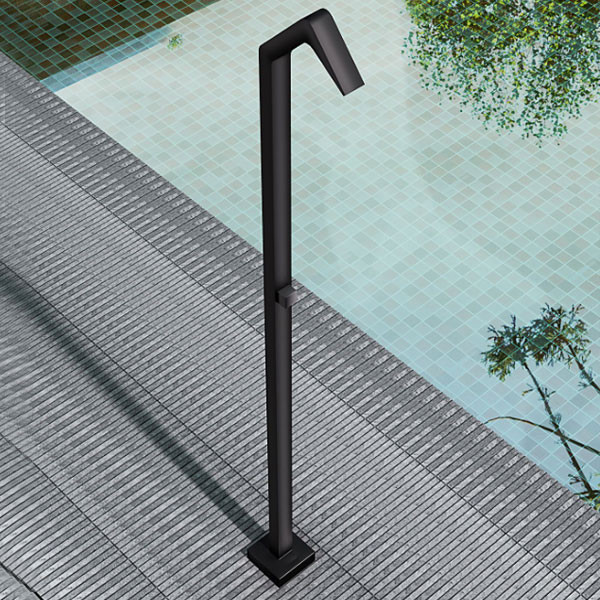 Imex Niagara GPN013/ANG Inox Black Matt Στήλη Ντους Εξωτερικού Χώρου