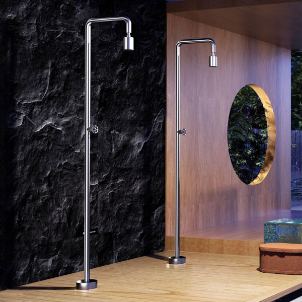 Imex Pool GPP001/AC Inox Στήλη Ντους Εξωτερικού Χώρου