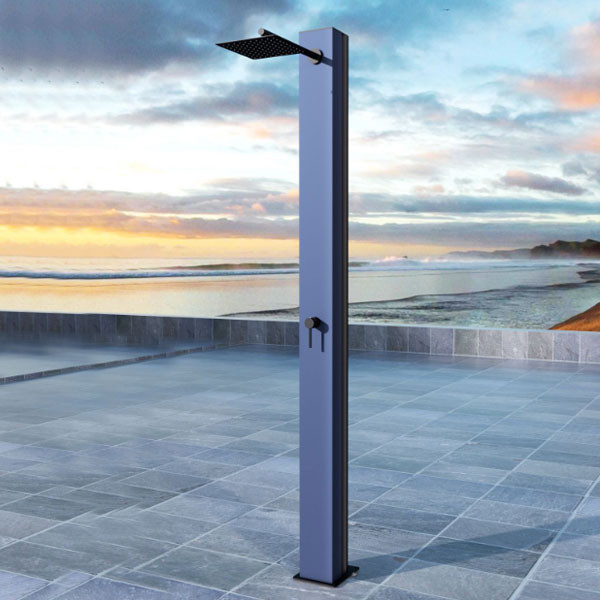 Imex Phoenix GPP015/AAO Inox Ocean Blue Στήλη Ντους Εξωτερικού Χώρου