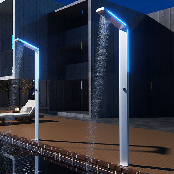 Imex Sense GPS016/AC Inox Στήλη Ντους Εξωτερικού Χώρου