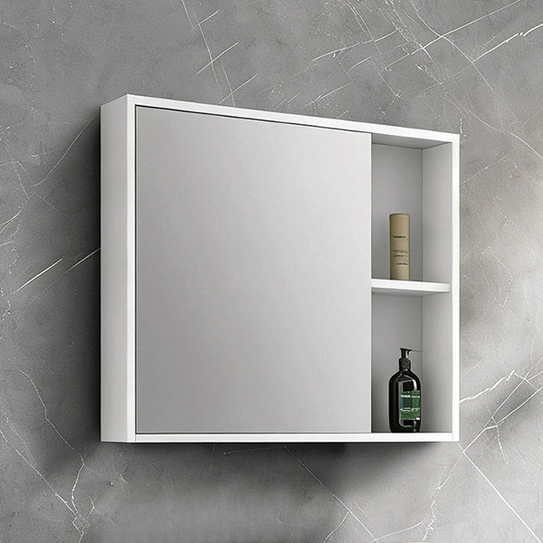 Martin Helen 80 White Καθρέπτης Επίπλου Μπάνιου