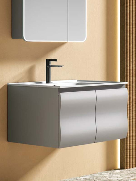 Martin Hera 80 Light Grey Βάση Επίπλου Μπάνιου Με Νιπτήρα