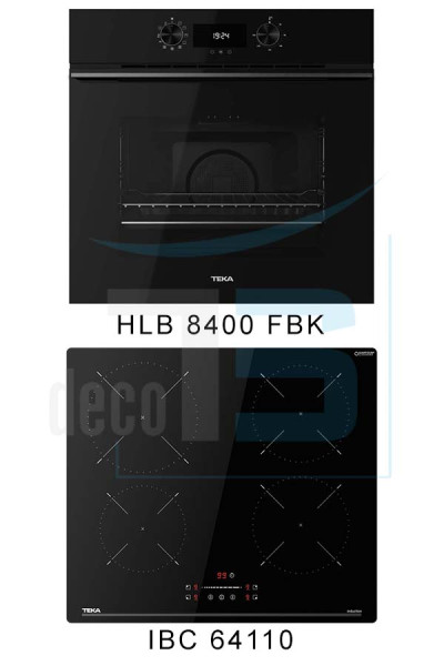 Teka Set HLB 8400 FBK + IBC 64110 Προσφορές Ηλεκτρικών Συσκευών