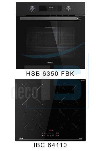Teka Set Neo HSB 6350 FBK + IBC 64110 TCS BK Προσφορές Ηλεκτρικών Συσκευών