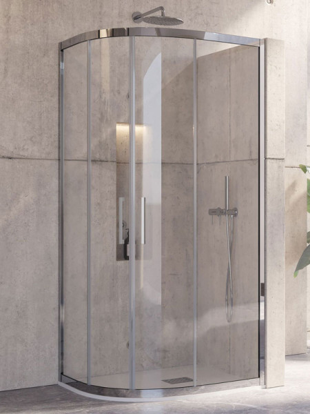 Karag Inox 200 Καμπίνα Ημικυκλικής Ντουζιέρας