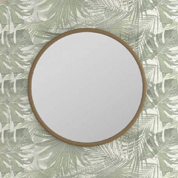 Savvopoulos Ivy Round 70 Bronze Καθρέπτης Μπάνιου Απλός