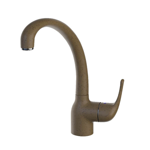 Sanitec Jolla Classic 41 Granite Rust Μπαταρία Κουζίνας Πάγκου