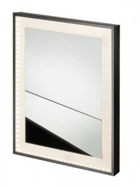 Karag Led Light Frame LD-BM Nero Opaco Καθρέπτης Μπάνιου Ανοξείδωτος