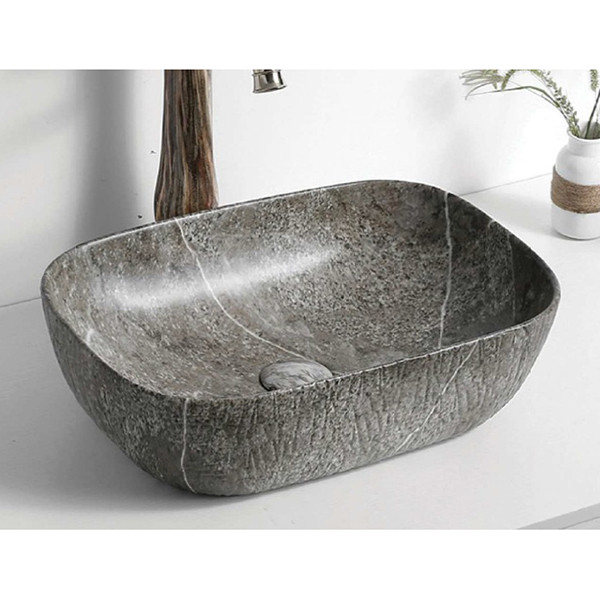 KLP Stone 500007 Νιπτήρας Eπικαθήμενος