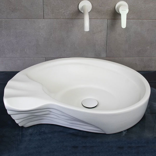 Adamidis Kochili 61 White Mat Νιπτήρας Χρωματιστός